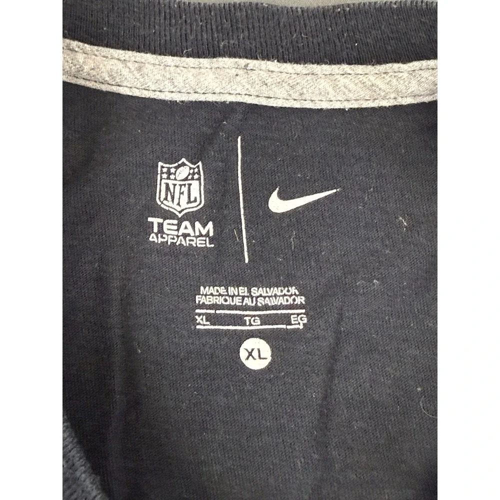 Nike NFL Cincinnati Bengals Mens XL Black Graphic T-Shirt Football Team Apparel